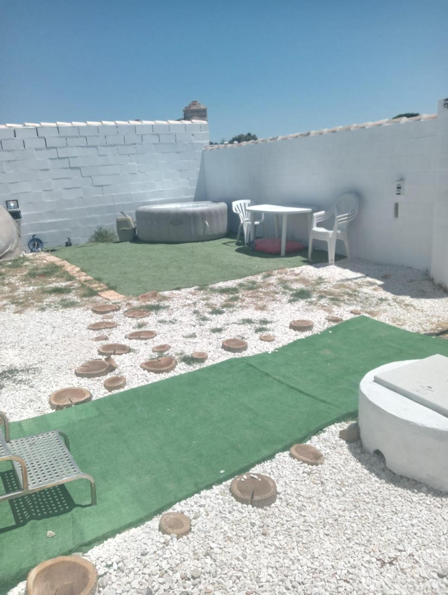 Casita Mh Acogedora Para 6 Con Jacuzzy 奇克拉纳－德拉弗龙特拉 外观 照片